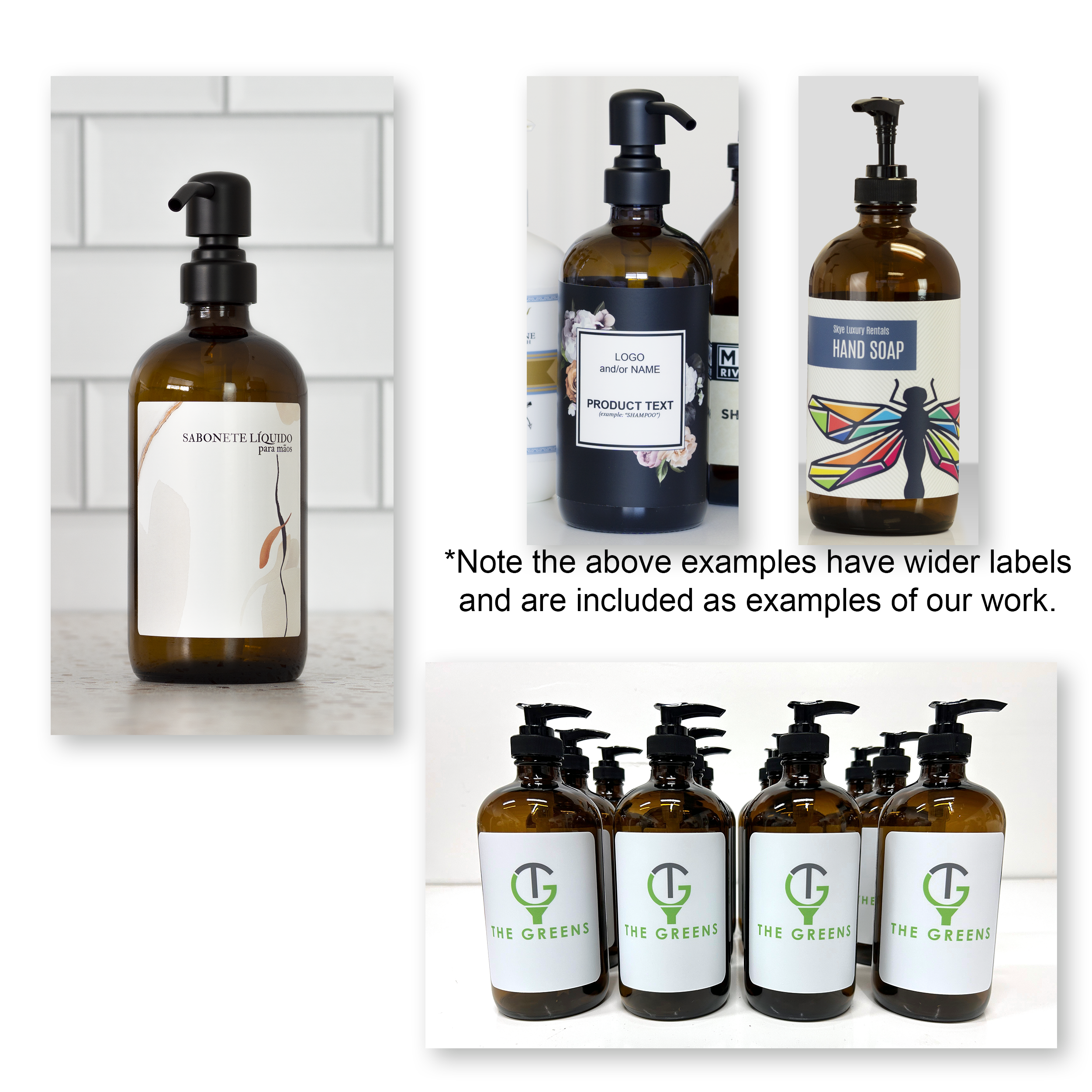 Artanis Home - Wholesale Soap Dispenser - Fully Customizable Amber Glass Soap Dispenser2