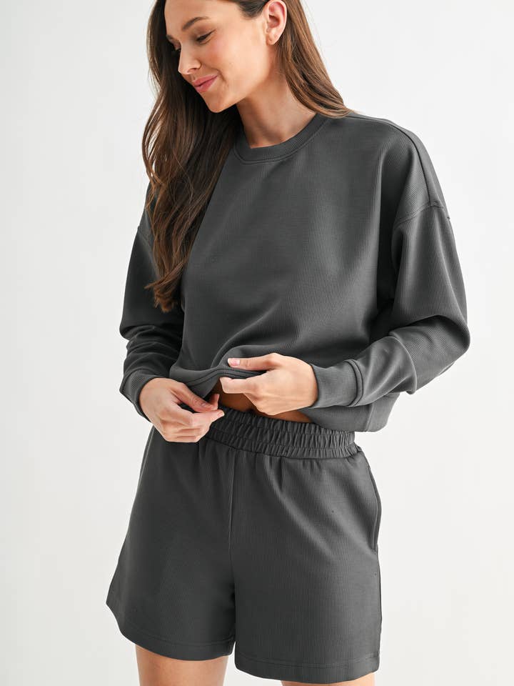 Mono B - Wholesale Knit Sweater - Women's - Luxe Sand Wash Rib Sweater20