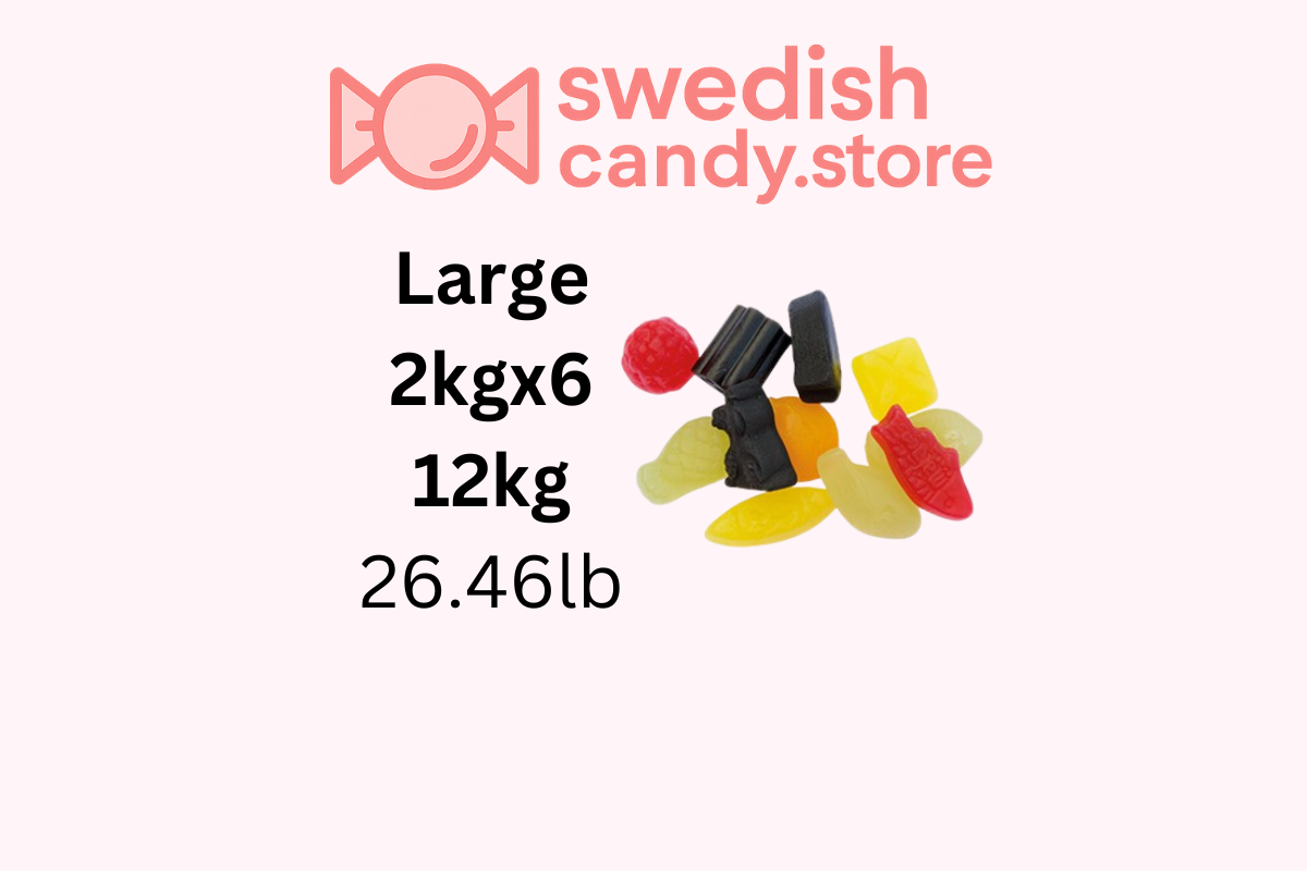 Swedish Candy.Store - Swedish Candy - Wholesale Gummy - Malaco Good & Mixed Original 2kg/4.41LB -Swedish Candy2
