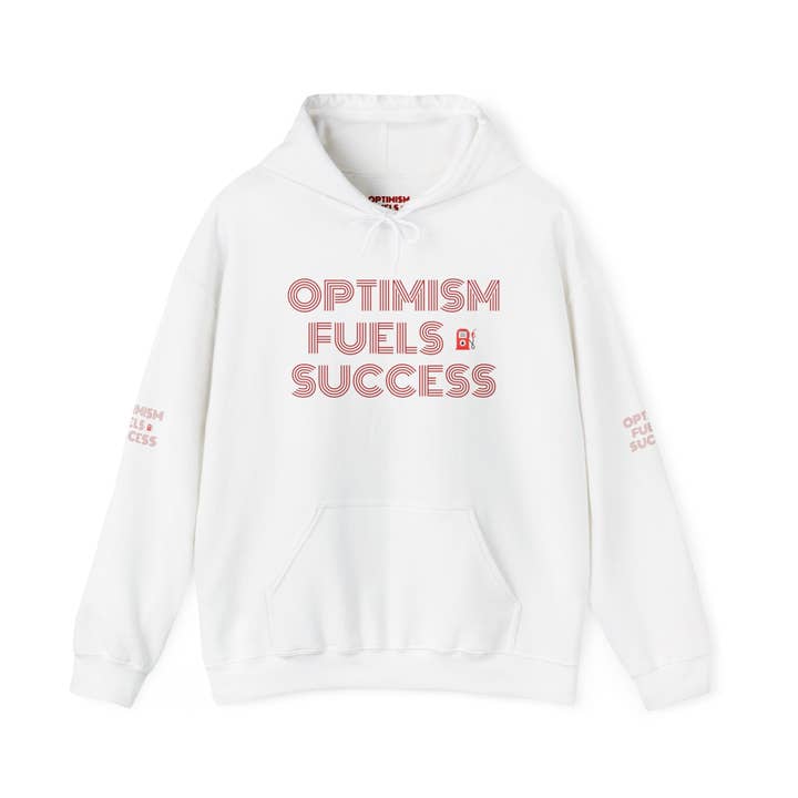 Felpa con cappuccio unisex Pensieri Positivi, Felpa Ispirazionale Ottimista, Maglione Motivazionale per il Successo, Pullover di Positività, Regalo per Ottimisti per la vendita all'ingrosso da parte di Aliska's Amazing Pickles