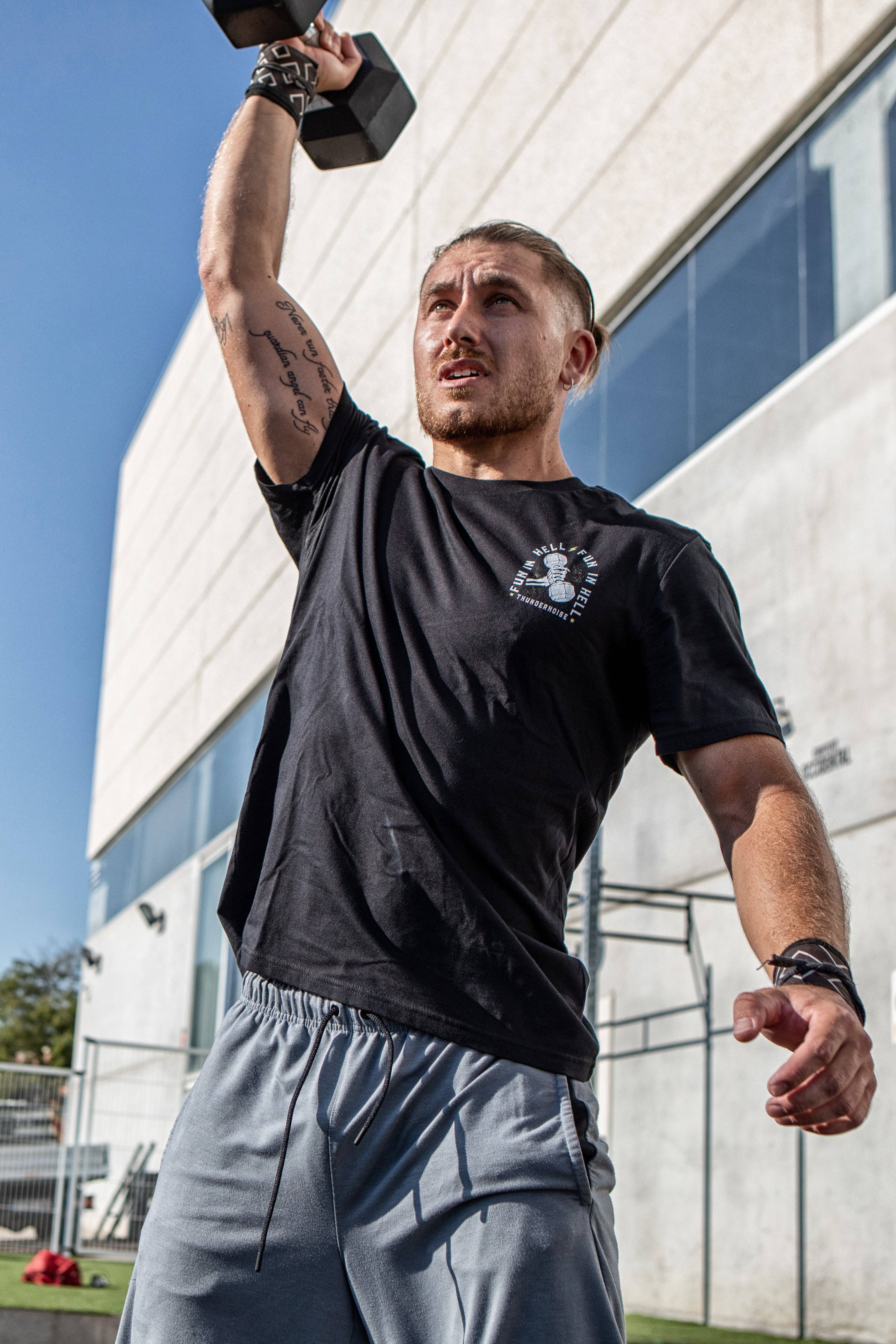 Thundernoise – wholesale Screen printed t-shirt – Men′s – Fun in Hell3