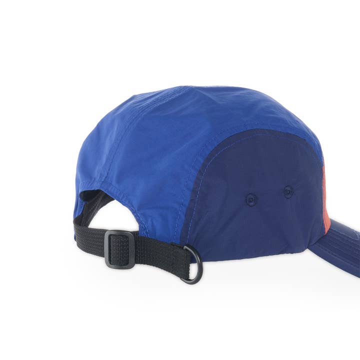 Hydroponic - Wholesale Flat Brim Cap - Men's - LB Crest CP 01 Navy/Orange2