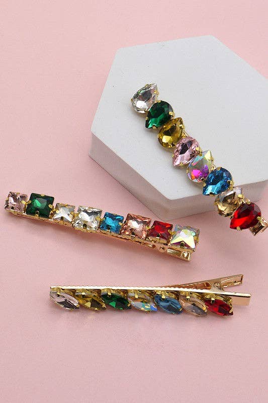 JOSSLYN by wall to wall - Wholesale Hair Clip - Women's - ACRYLIC BEAD HAIR CLIPS | 40H1026
