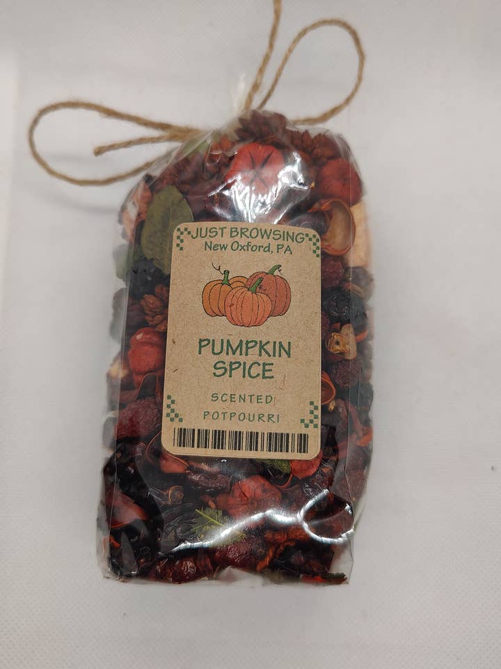 Scented Potpourri with Rosehips - Pumpkin Spice for wholesale by Just Browsing, LLC