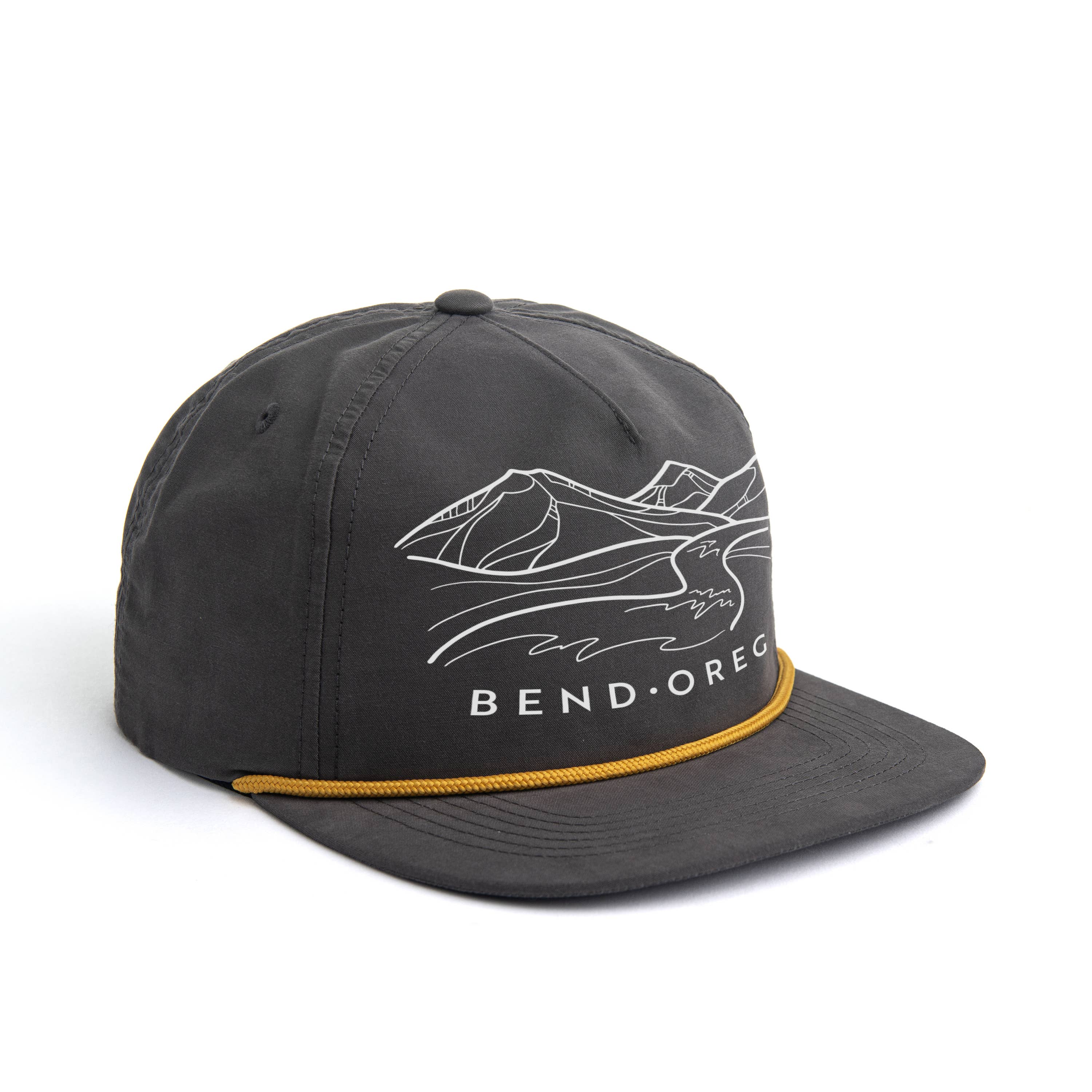 Michele Michael Art - Wholesale Flat Brim Cap - Unisex - Bend, Oregon hat2