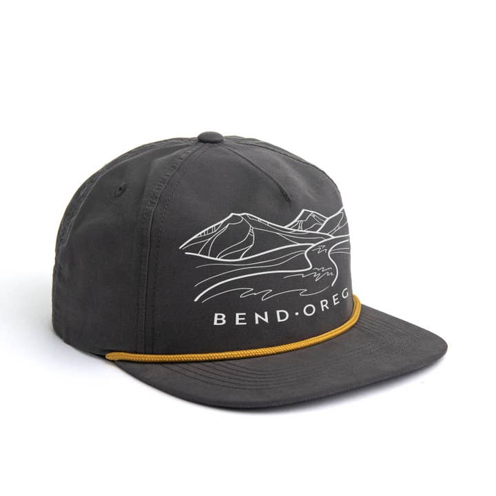 Michele Michael Art - Wholesale Flat Brim Cap - Unisex - Bend, Oregon hat2