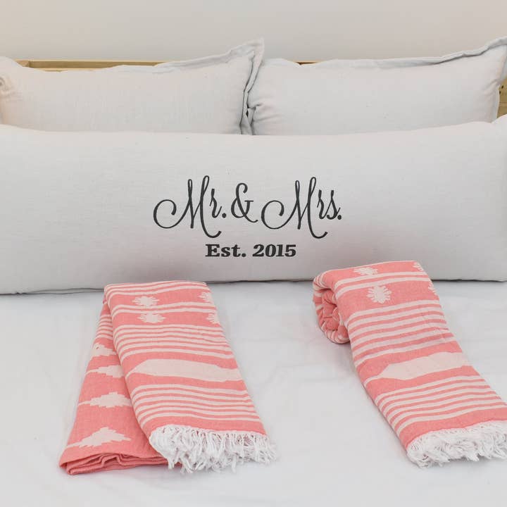 Organic Turkish Towels - Wholesale Picnic Blanket - PINK Beach Blanket, Versatile Picnic Cover4