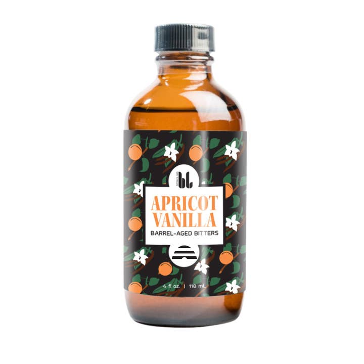 Barrel Aged Apricot Vanilla for wholesale by Bitters Lab