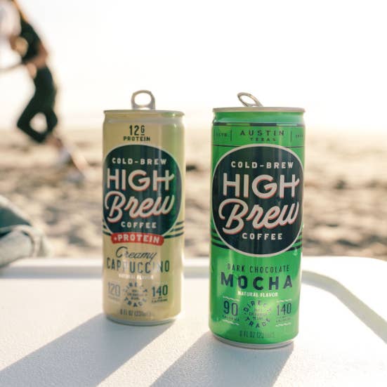 High Brew Coffee - Wholesale Iced Coffee/Cold Brew - Creamy Cappuccino +Protein
