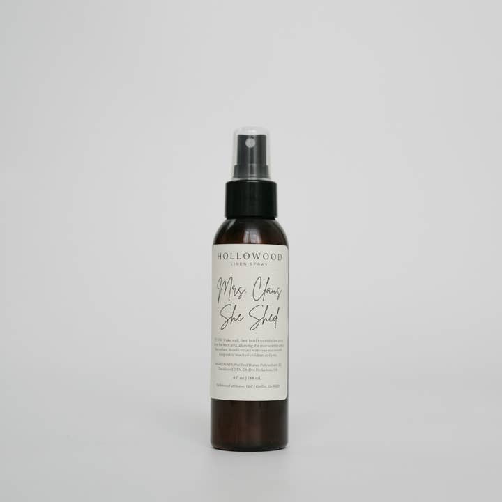 HOLLOWOOD FRAGRANCE - Wholesale Linen Spray - MRS CLAUS SHE SHED | LINEN  SPRAY2