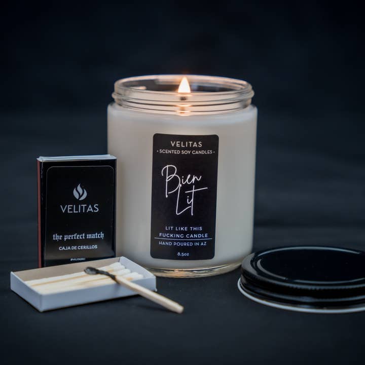 Velitas - Wholesale Jar/Filled Candle - BIEN LIT1