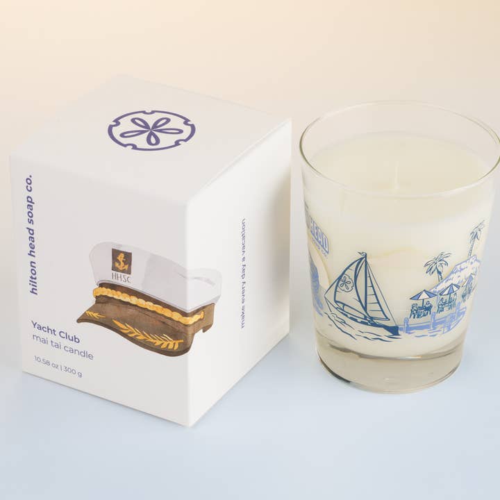 Yacht Club™ Mai Tai Candle for wholesale by Hilton Head Soap Co.