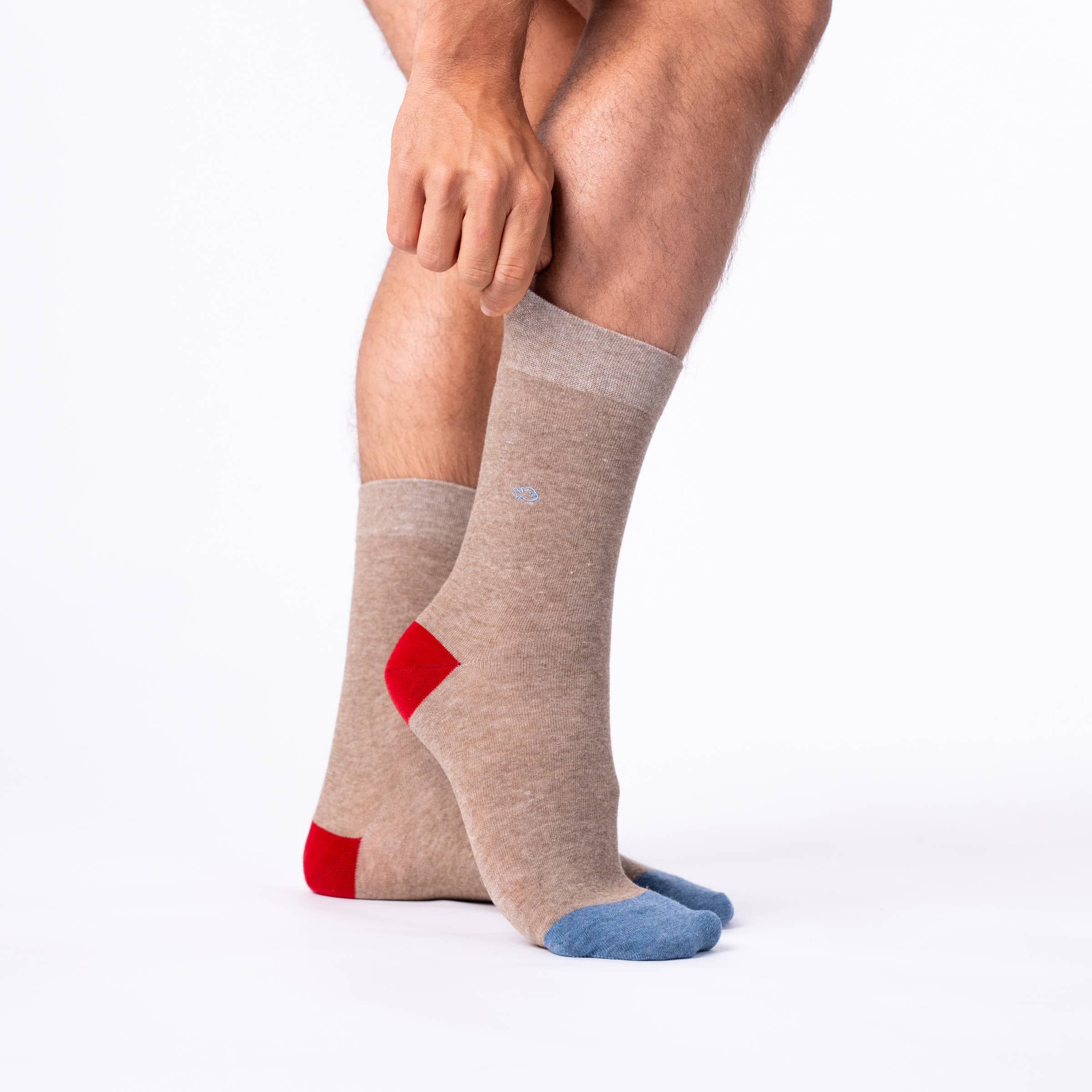 BILLYBELT - Wholesale Socks - Men's - Solid Brown Combed Cotton Socks1