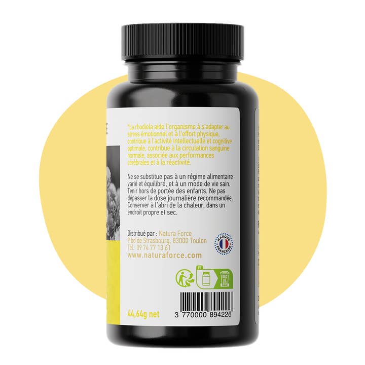 Natura Force - Wholesale Oral Supplement/Vitamin - Rhodiola - 90 capsules
