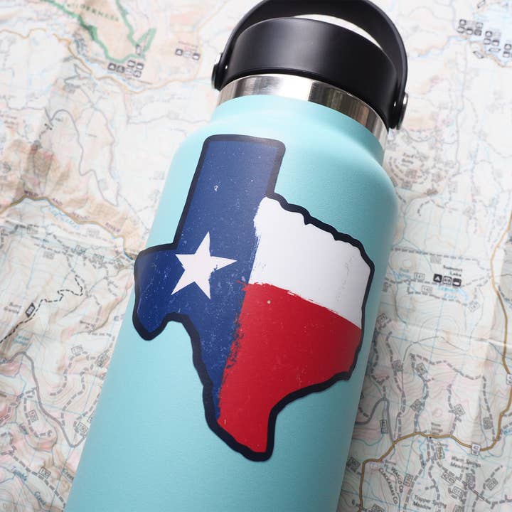 Sentinel Supply - Wholesale Sticker - Classic Texas Flag Sticker, TX Bumper Stickers7