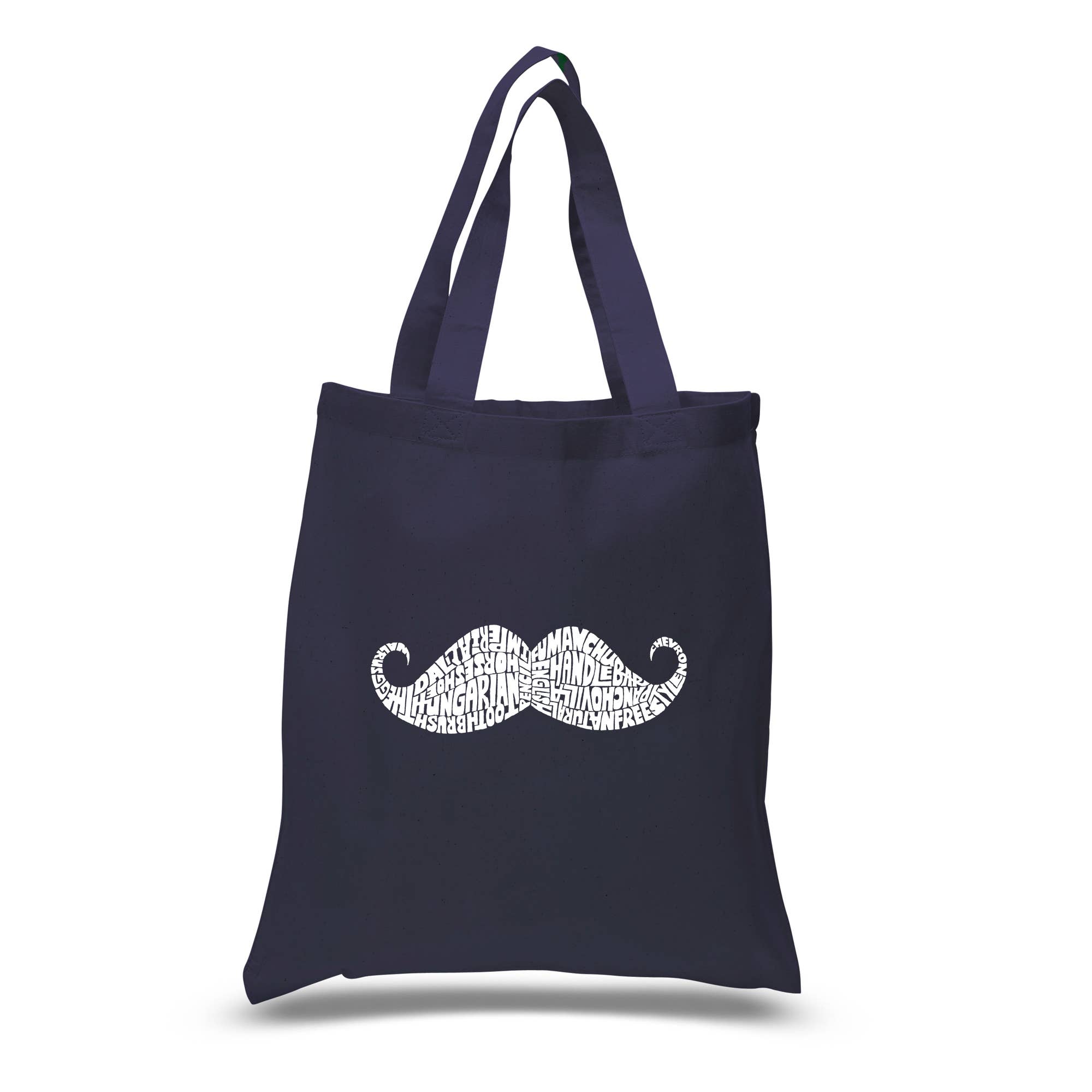 LA Pop Art - Wholesale Tote Bag - Women's - LA Pop Art Word Art Tote Bag - WAYS TO STYLE A MOUSTACHE11