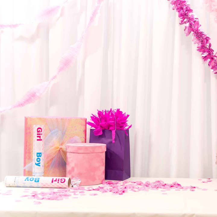 Party Pull Garland 3 rolls/bag - Pink for wholesale on Faire1