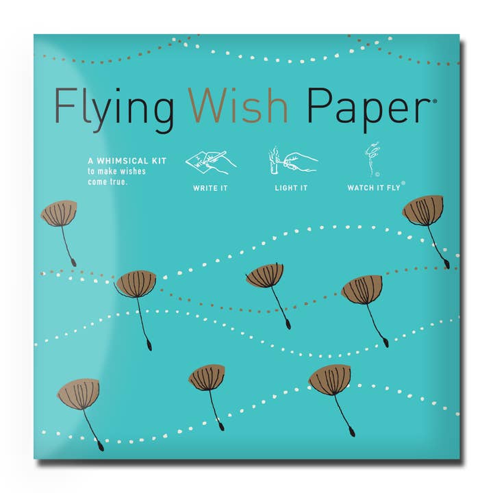 FLYING WISH PAPER ® - Wholesale DIY Craft Kit - PUFFS / Fall / Large Kit / 50 WISHING PAPERS™ + All Accs