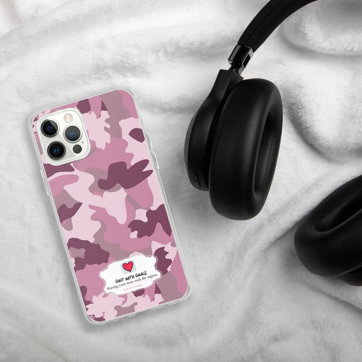 Legerenthousiast Camouflage iPhone-hoesje voor wholesale door Grit with Grace, LLC
