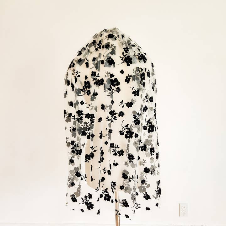 Lovesick Rebel - Wholesale Veil - Women's - The Flora Noir Veil4