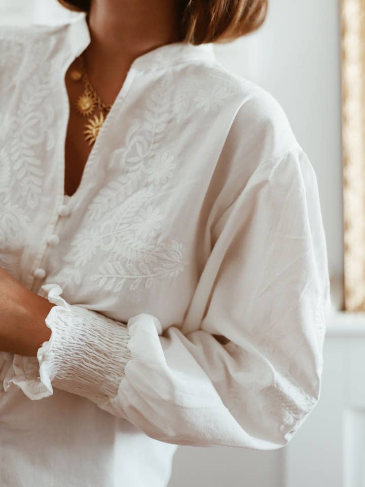 Maison Sajes - Wholesale Button Down Shirt - Women's - Alba blouse