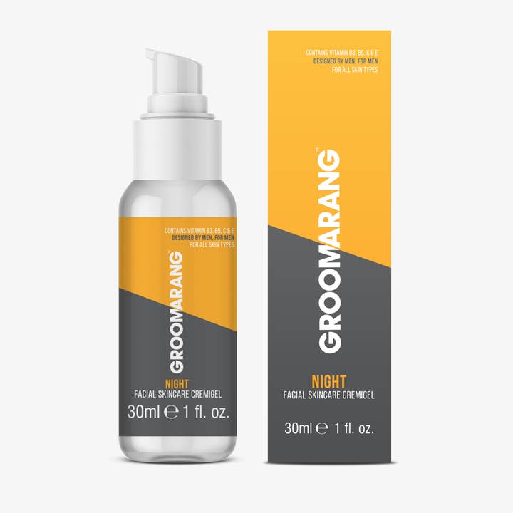 Groomarang NIGHT Facial Skincare Cremigel for wholesale by My Wholesale Warehouse