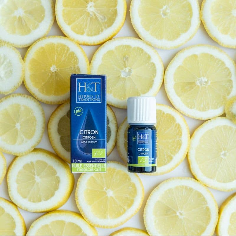 Ecohesens - Vendita all'ingrosso Olio essenziale - Olio essenziale di limone biologico (Citrus Limonum) - flacone da 10 ml1