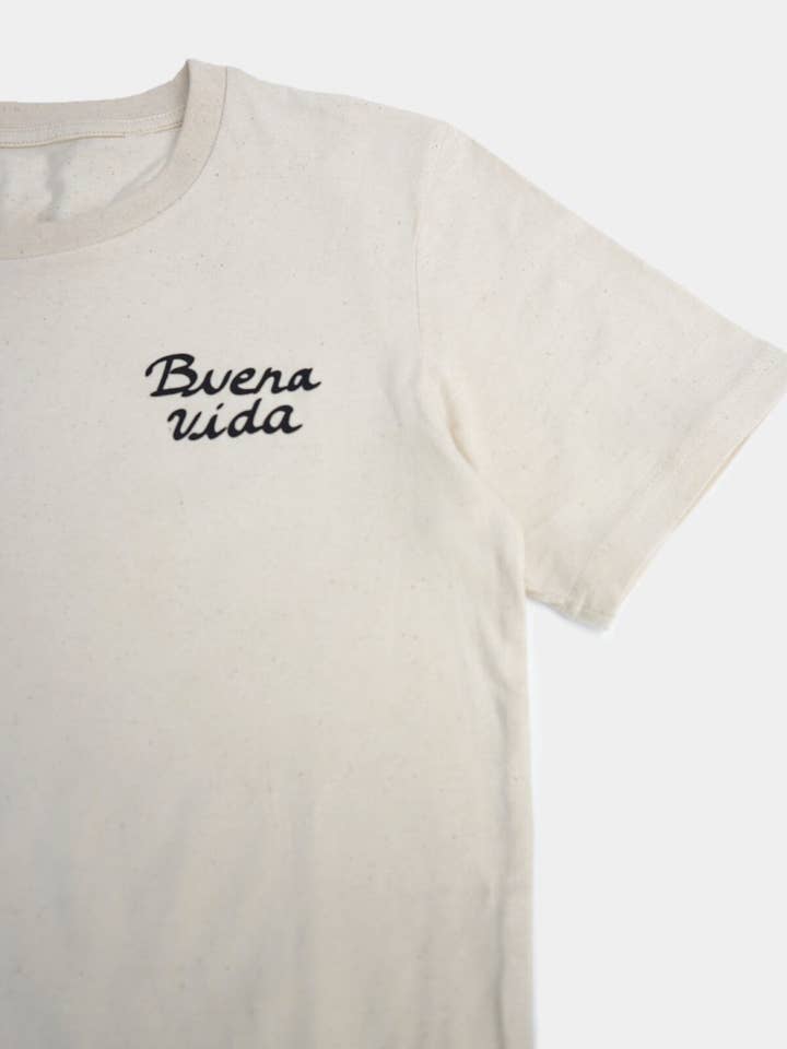 Bonita Republica - Wholesale Screen Printed T-Shirt - Unisex - T-Shirt Buena Vida2