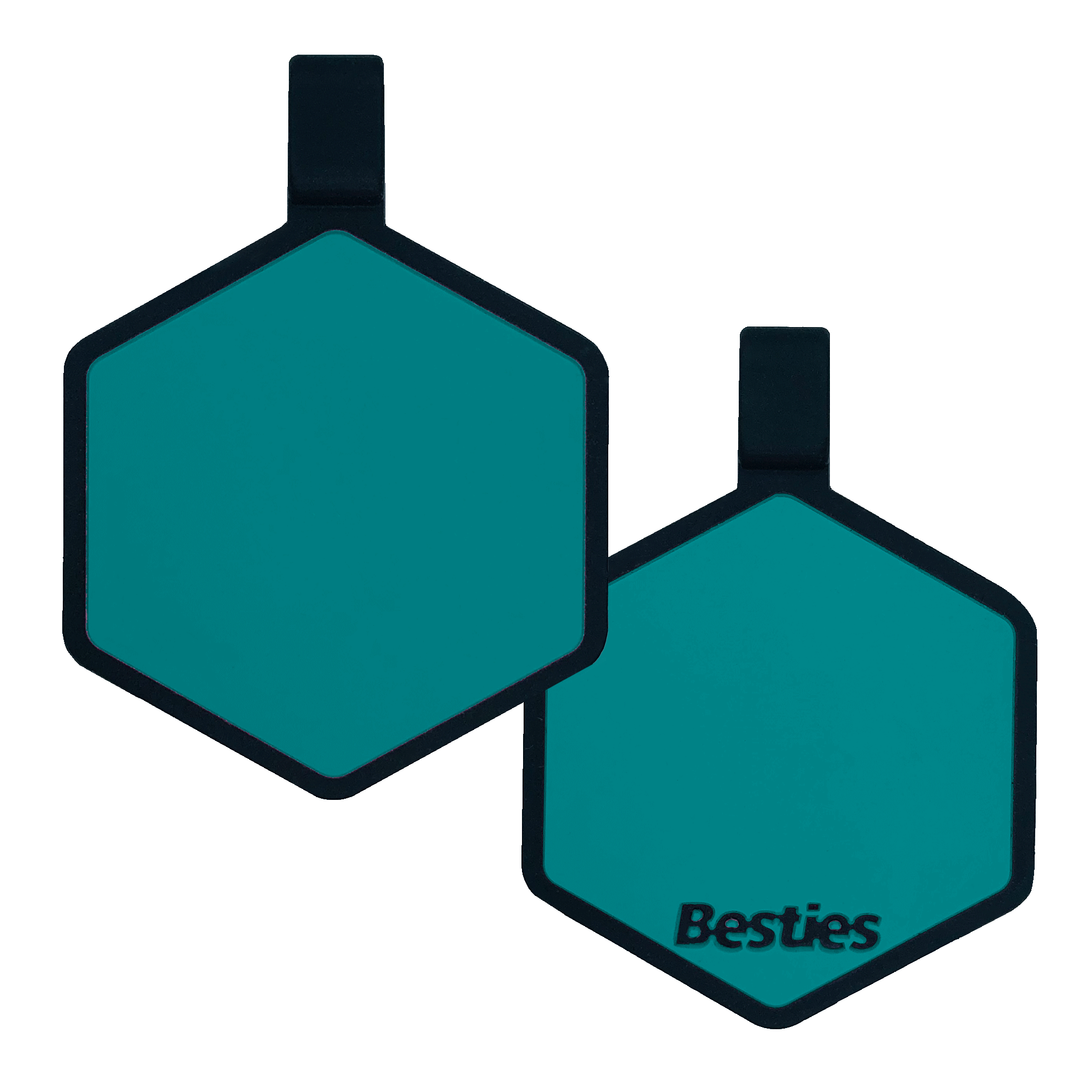 Besties Pets – Großhandel Haustiermarke – Katze/Hund – Klassisches Mini-Ausweisschild aus Silikon für Haustiere — in 10 Farben erhältlich0