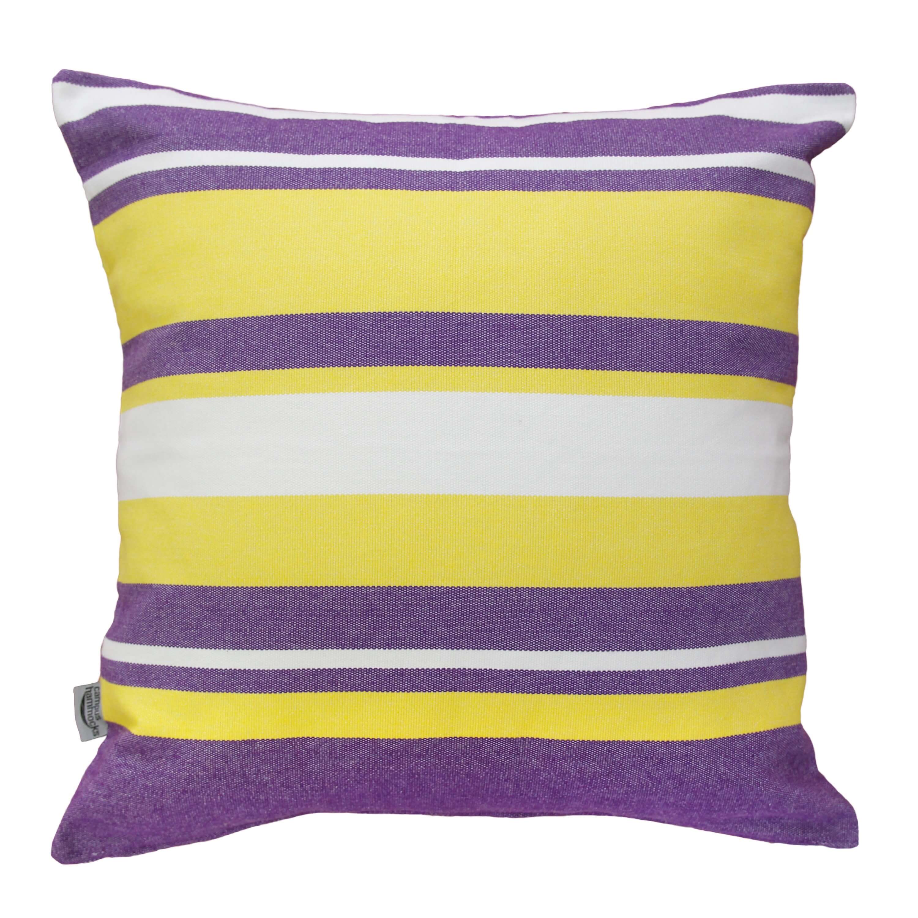 Campus Hammocks - Wholesale Throw Pillow Cover - LSU Tiger Colors Throw Pillow Cover with Zipper (2 options)5