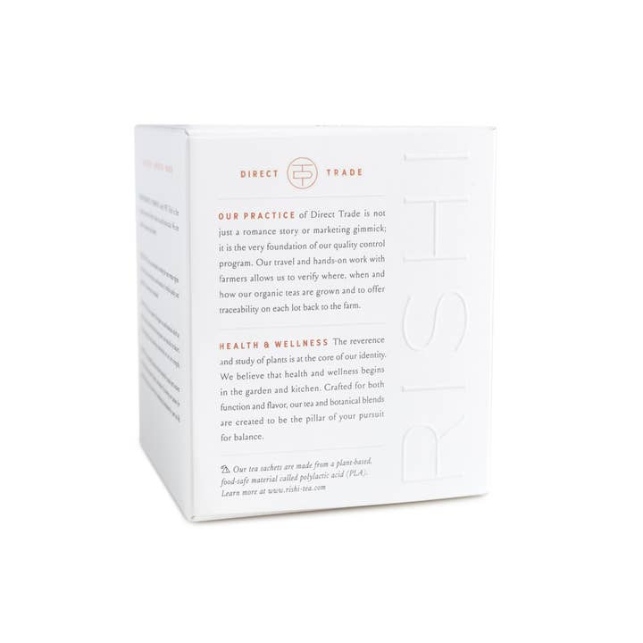 Rishi Tea & Botanicals - Wholesale Tea Bags - Peach Hibiscus Green Organic Green Tea Blend Sachets3