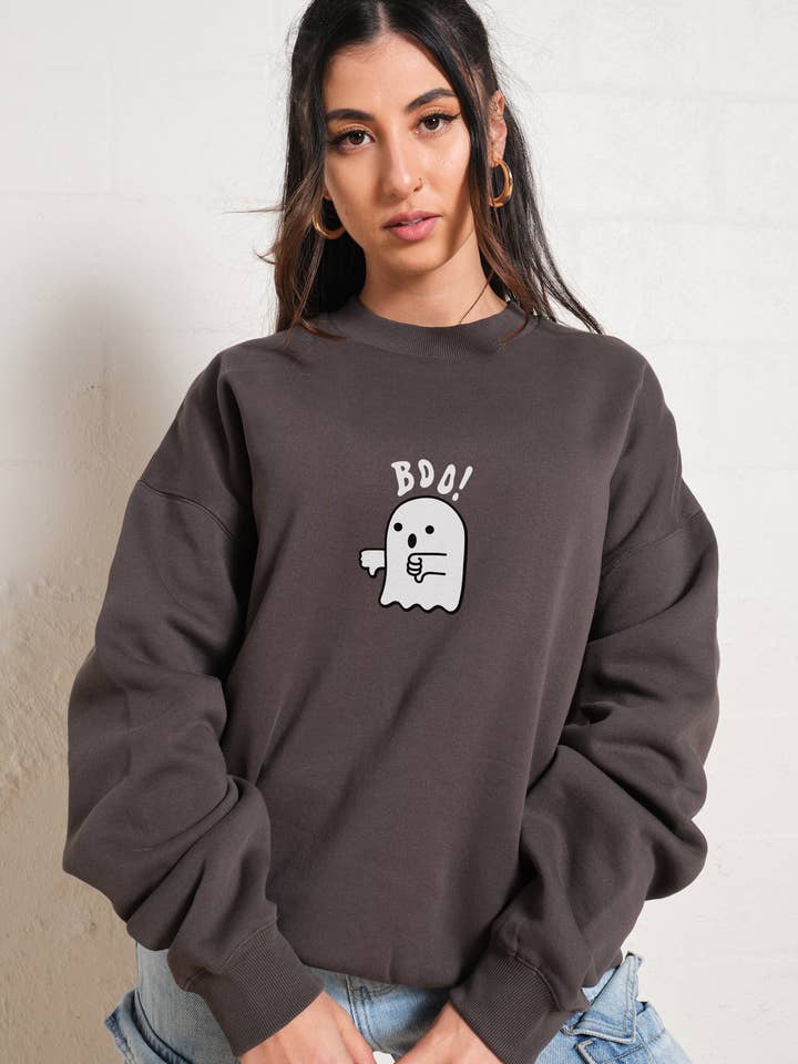 Boo Ghost Jumper for wholesale by Threadheads