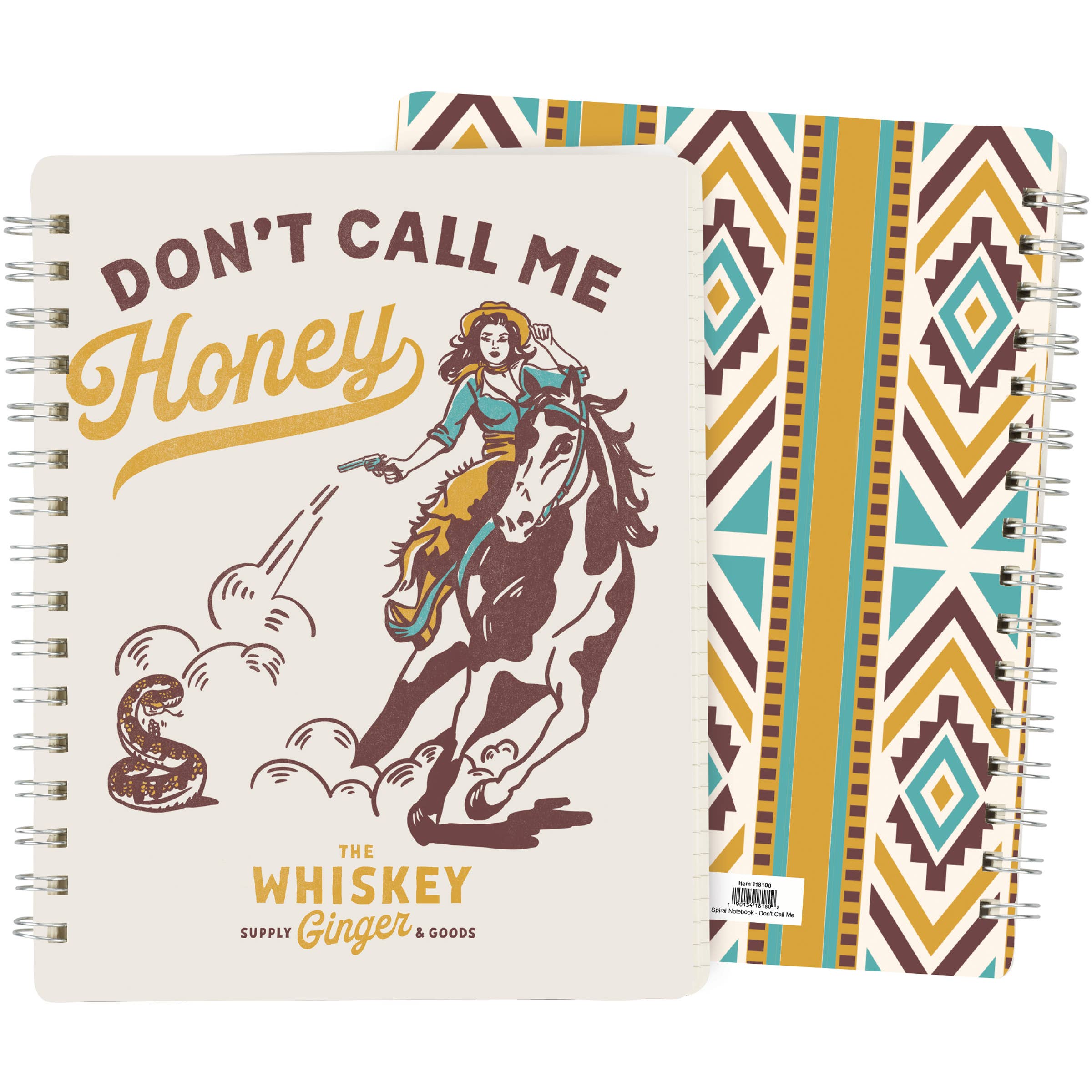 Primitives by Kathy - Wholesale Stationery/Notecard Set - Don't Call Me Honey Spiral Notebook0