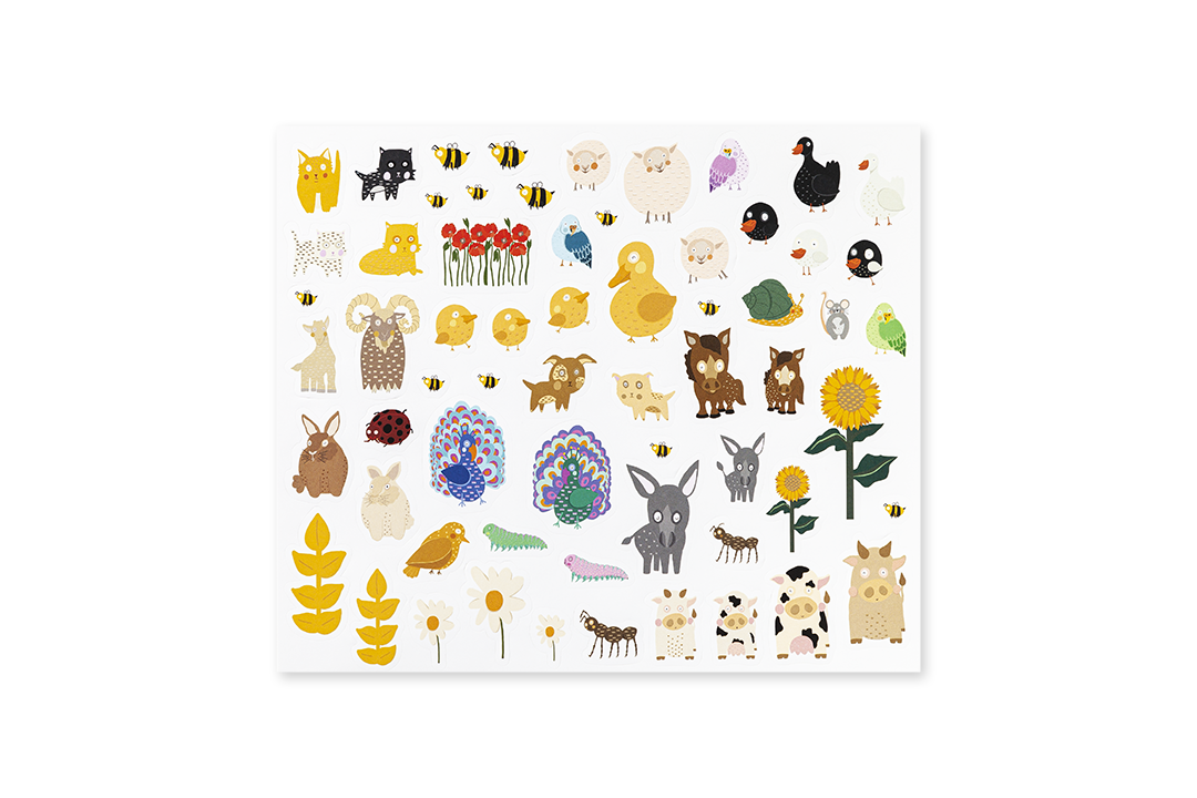 Edicare Editora, Lda. - Wholesale Sticker - Kids & Baby - FARM - 160 STICKERS2
