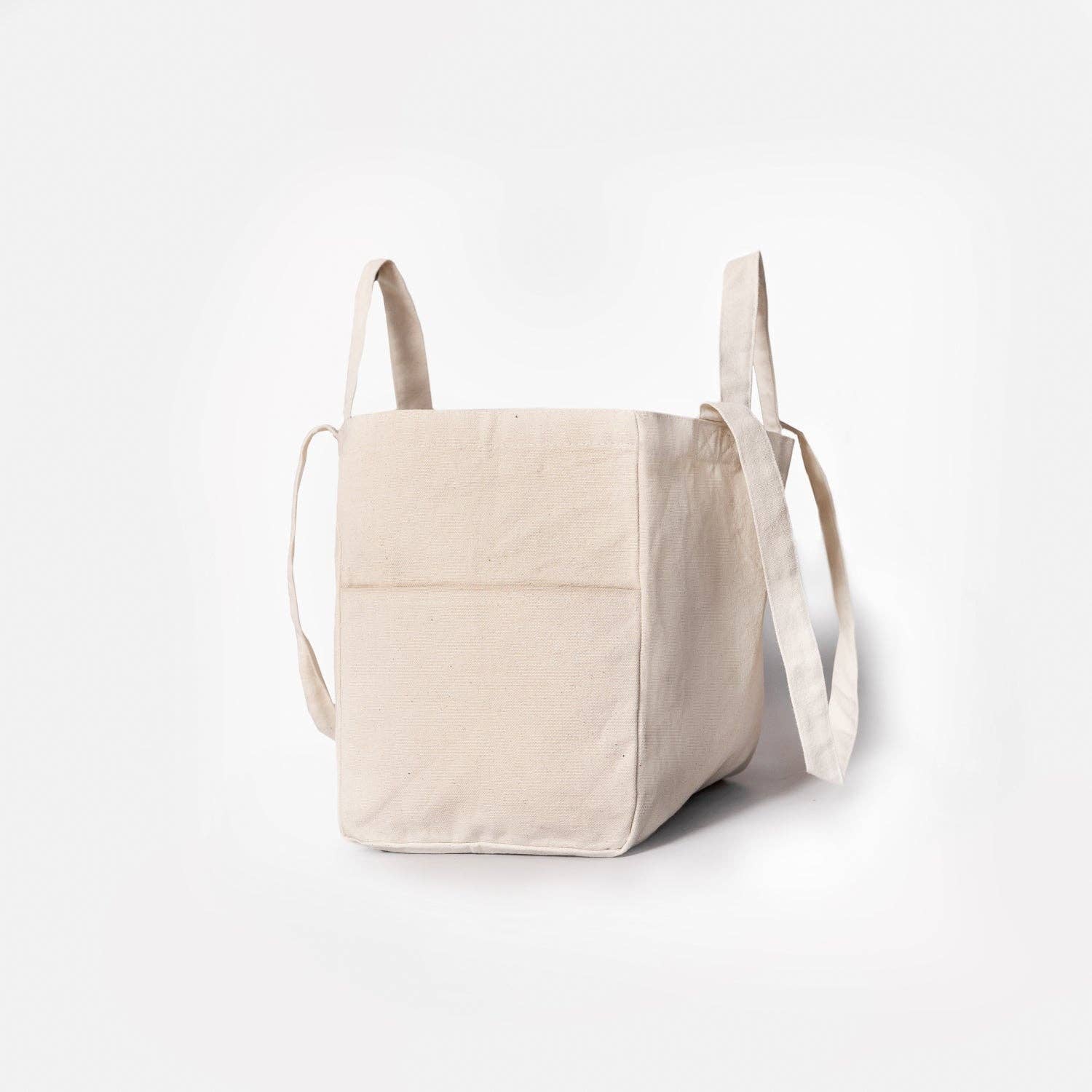 OMOM - Wholesale Grocery/Shopping Bag - Organic Tote LOW - Natural2