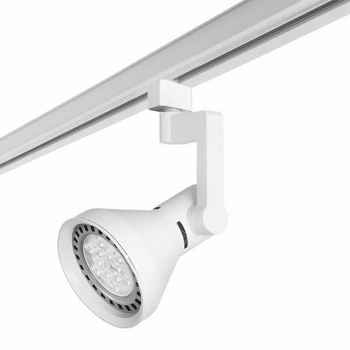 Kegleprojektør til skinnesystem for E27 pære for engroshandel hos Forlight