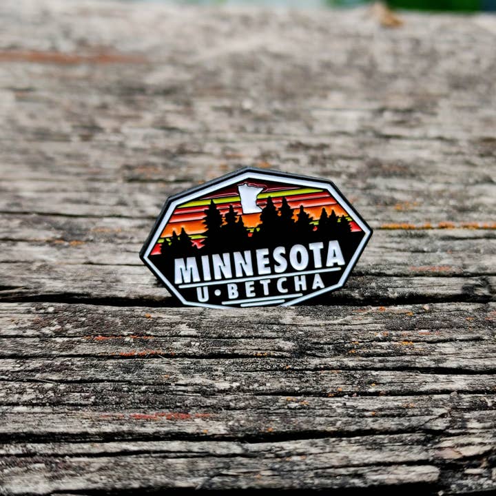 Art Factory LLC - Wholesale Lapel Pin/Button - Minnesota U Betcha soft enamel pin