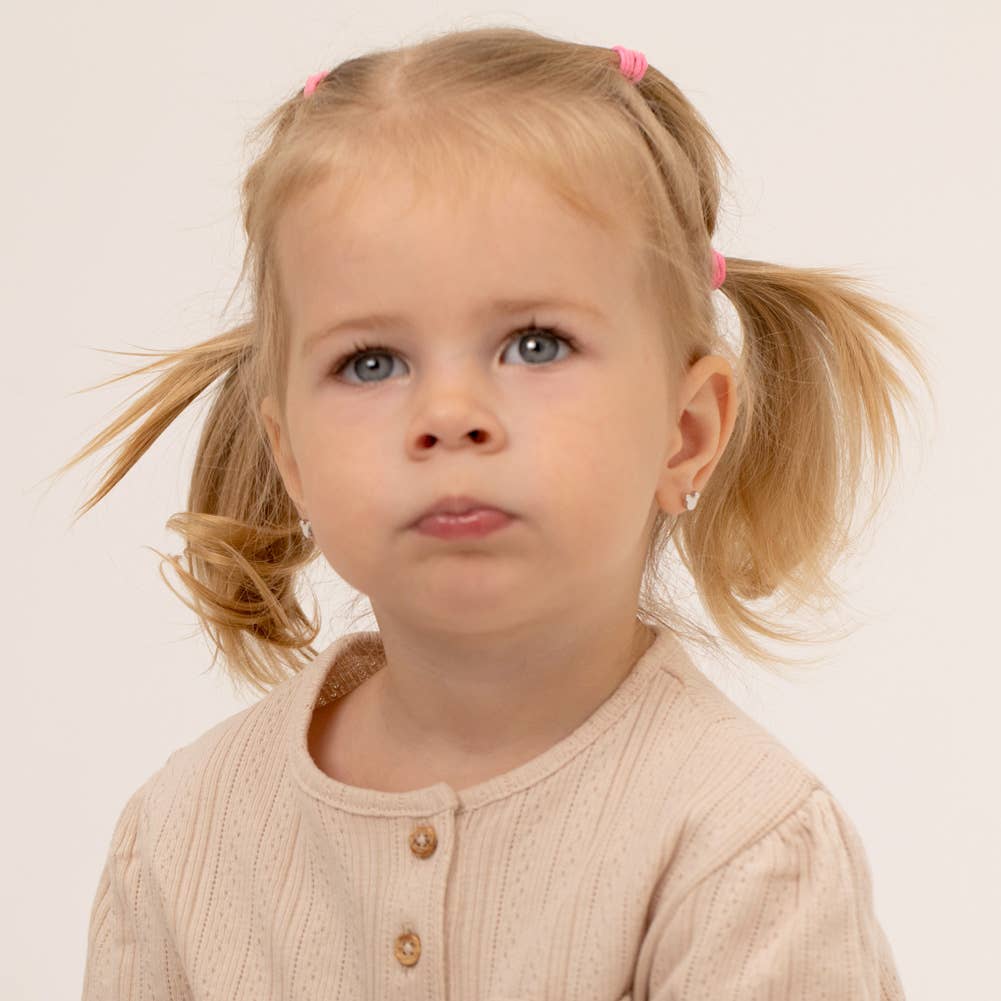 In Season Jewelry - Vente Boucles d'oreilles – enfant - Boucles d'oreilles Teenie Mouse pour bébé/enfant en argent sterling4