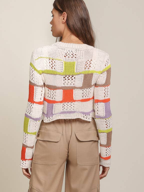 MULTI ADORED SWEATER for wholesale on Faire