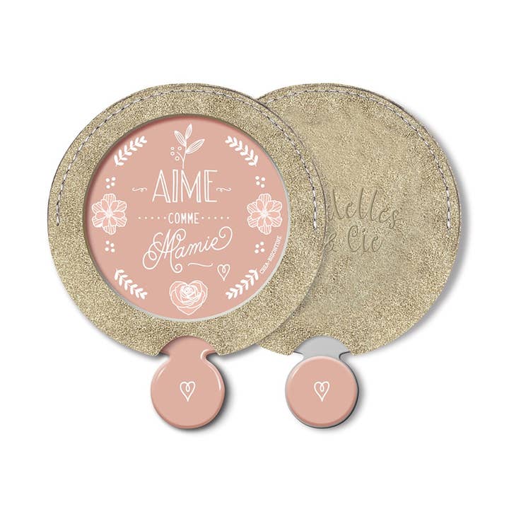 Taske spejl & etui - Aime som bedstemor for engroshandel hos Hirondelle & Cie