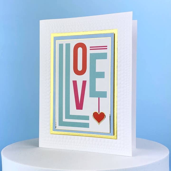 Love | Valentine's Card for wholesale by Ormolu Press