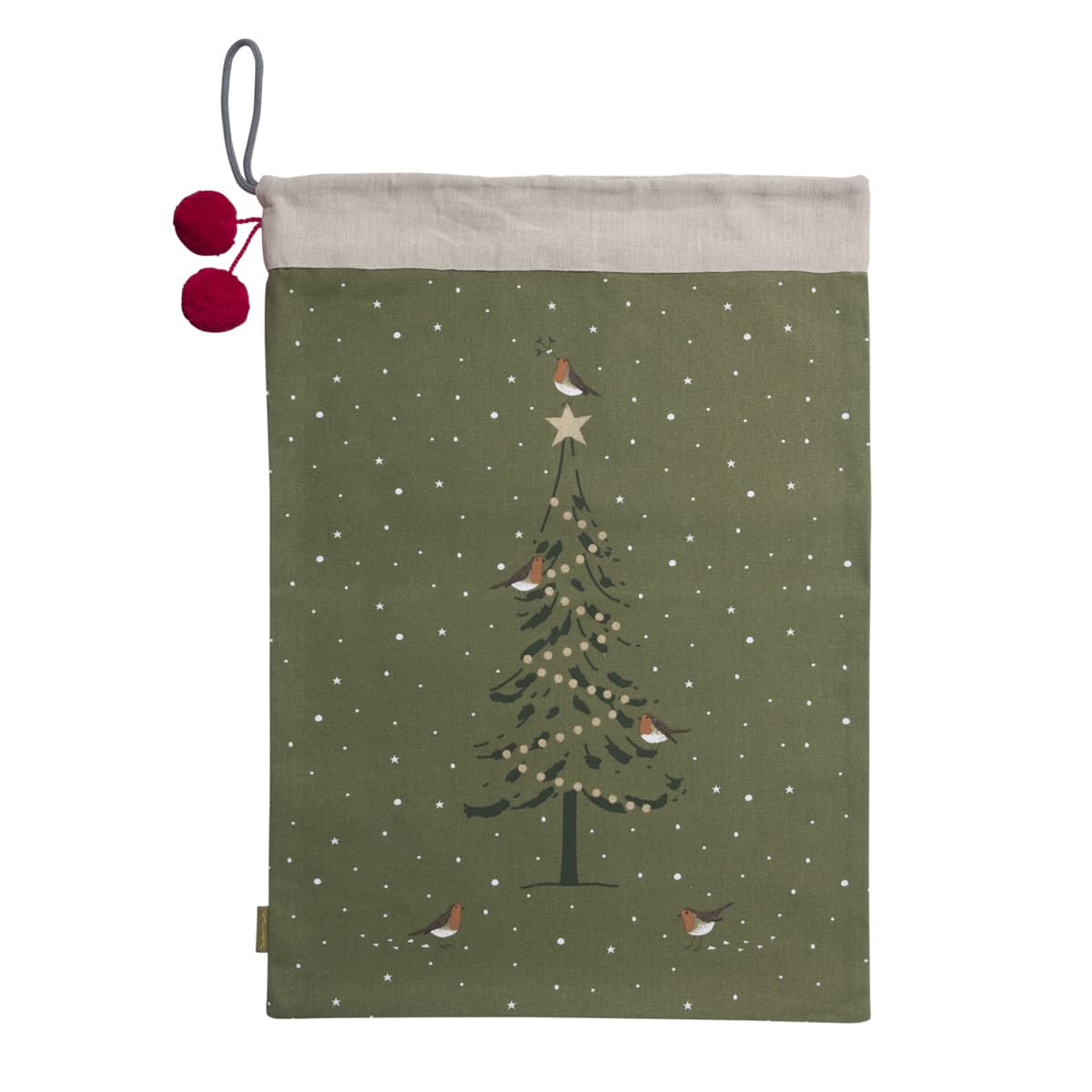 Sophie Allport - Wholesale Christmas Decoration - Robin Christmas Sack3