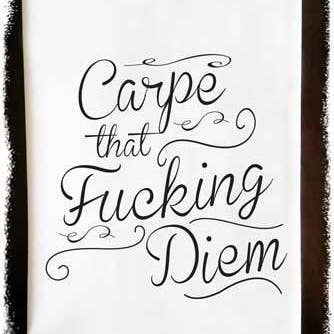 Familiar Goods - Wholesale Tea Towel - Carpe Diem - Towel