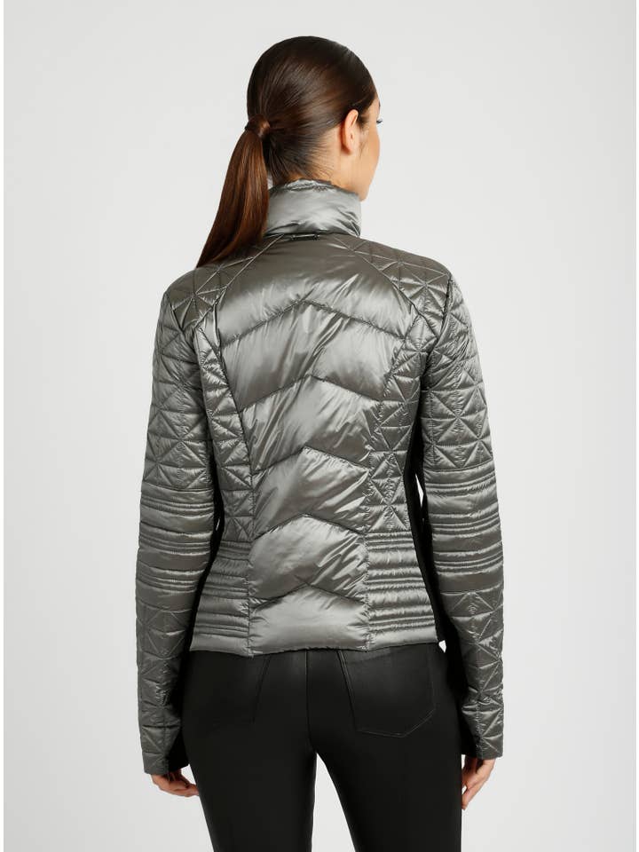 Blanc Noir - Wholesale Puffer Jacket - Women's - Lightweight Down Filled Packable Puffer JLS/NB33