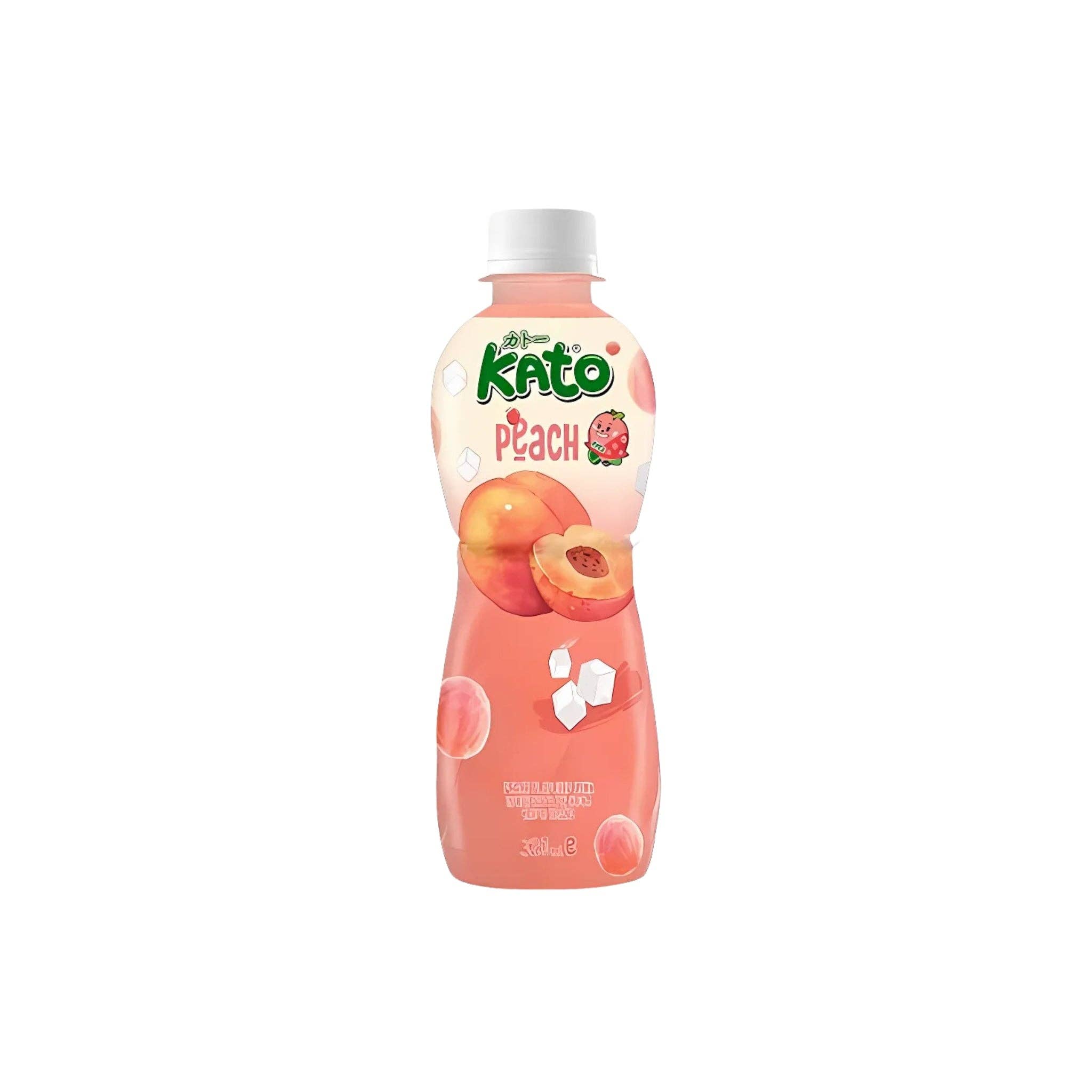 utoppa GmbH - Wholesale Fruit Juice - KATO Peach Juice with Nata de Coco 320 ml0