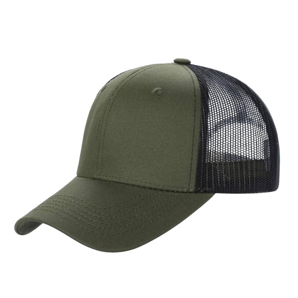 DOBBI – Großhandel Trucker-Cap – Unisex – Curve Trucker Mesh-Mütze mit 6 Paneelen48