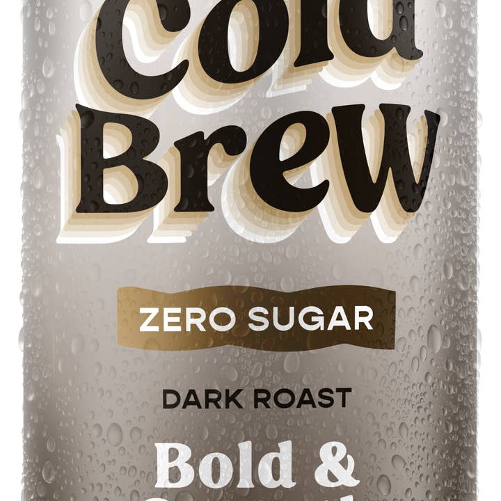 NuRange Cold Brew Coffee - Wholesale Iced Coffee/Cold Brew - NuRange Coffee - Black Cold Brew - (Case Of 12)