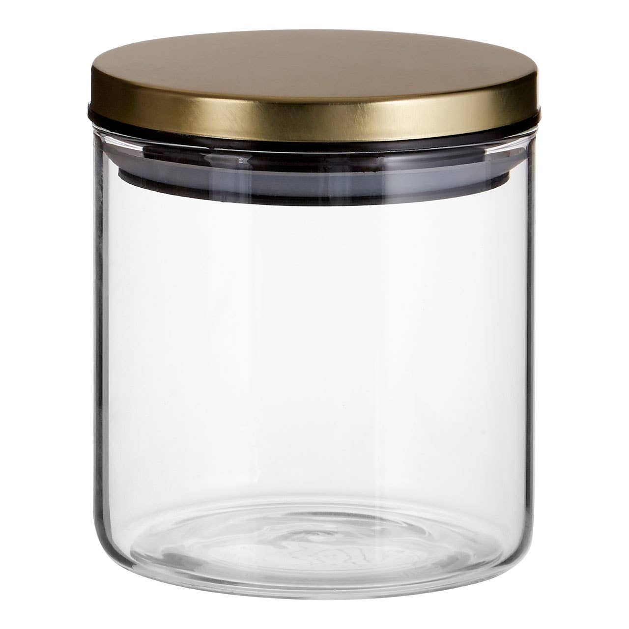 Interiors by Premier – wholesale Jar – Freska Gold Lid Storage Jar - 550ml1