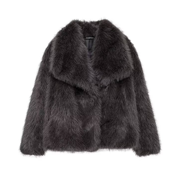 Marayn - Wholesale Fur/Faux Fur Coat - Women's - Luxury Faux Fur Coat European Chic Elegant Queen Style26