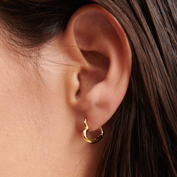 Angels Whisper Accessories - Wholesale Hoop earrings - Piccolo Heart Earring Small0